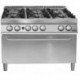 COCINA A GAS 6 FUEGOS CON HORNO MAXI GAS