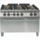 COCINA A GAS 6 FUEGOS CON HORNO MAXI GAS