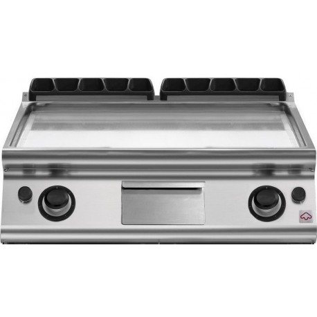 FRY TOP GAS PLANCHA LISA CROMADA