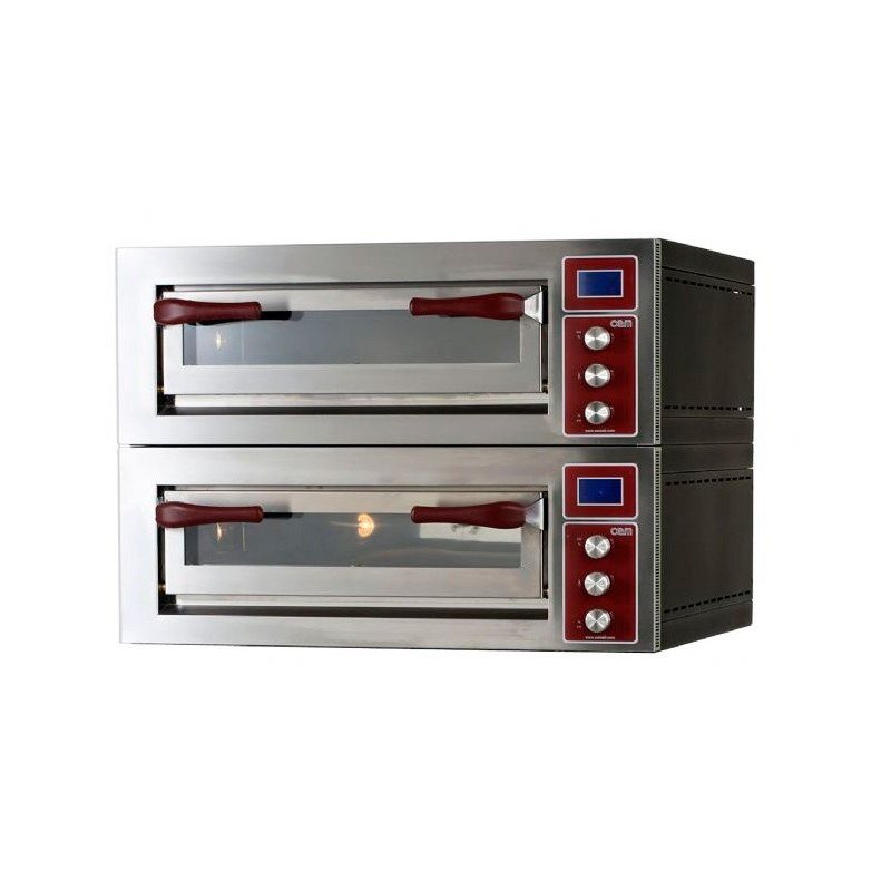 Horno para pizza eléctrico 2 cámaras OEM 935B - Importadores oficiales