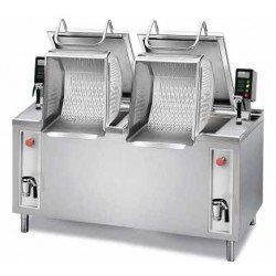 COCEDOR AUTOMÁTICO ELECTRÓNICO - CUECEPASTAS - 2 CUBAS DE 250LT