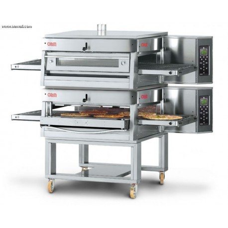 HORNO DE PIZZA DE CINTA 50 CM. VENTILADO A GAS OEM 2 CAMARAS MODELO HV50METB