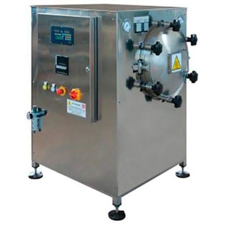 Esterilizador horizontal autoclave electrico de 100 litros