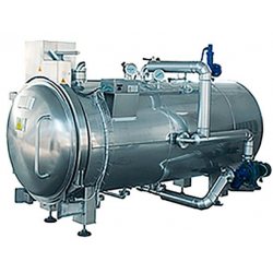 Esterilizador horizontal autoclave a vapor de gran capacidad de 5000 litros