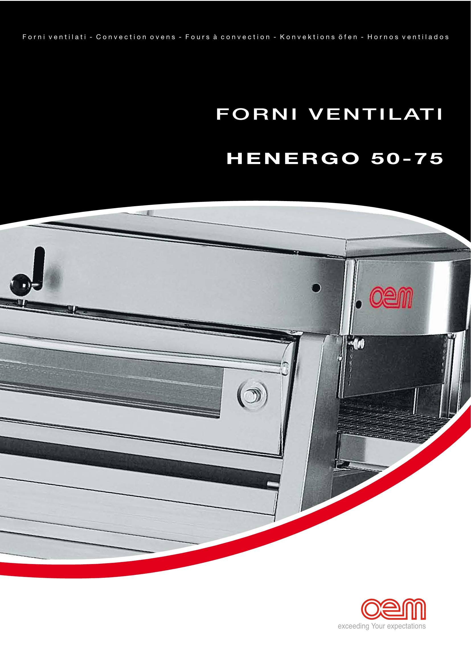 Horno Henergo 50 y 75 - OEM