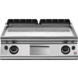 FRY TOP GAS PLANCHA LISA CROMADA